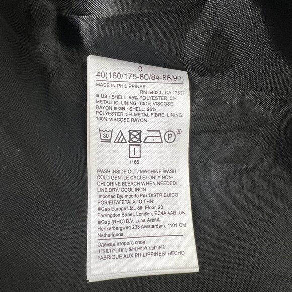 Banana Republic Eclat Brocade Blazer - Size 0 - Picture 6 of 7